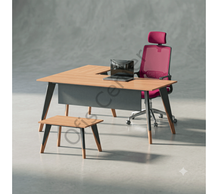 Trend Ofis ve Büro L masa 140 cm Masalı